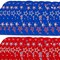 6 1/4" x 8 1/4" Patriotic Goody Bags with Handles Bulk 50 Pc.